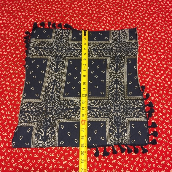 SOFTEST cotton bandana with Tassels! 🔥♥️ - Picture 3 of 4